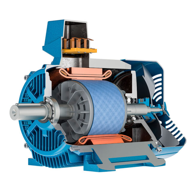 Electric motors three phase